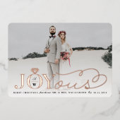 ジョイスダイヤモンドリングや輪モノグラムクラシック結婚ズ 箔シーズンカード (正面)