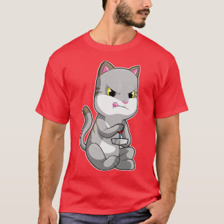 ジョイスティックと同じ位置に配置 Tシャツ