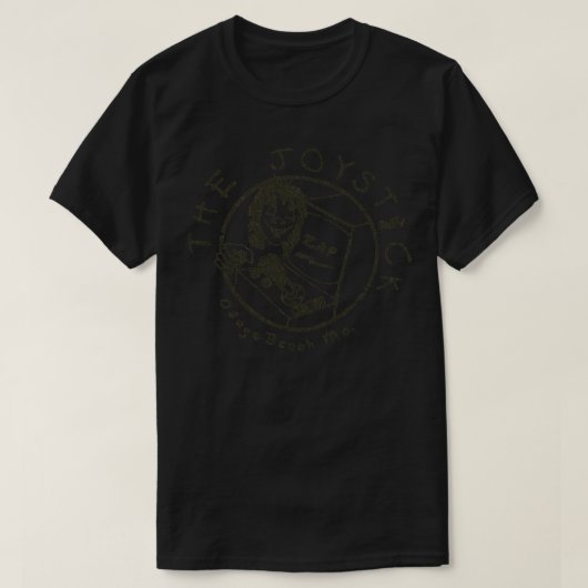 ジョイスティックアーケード1986 Tシャツ (デザイン正面)