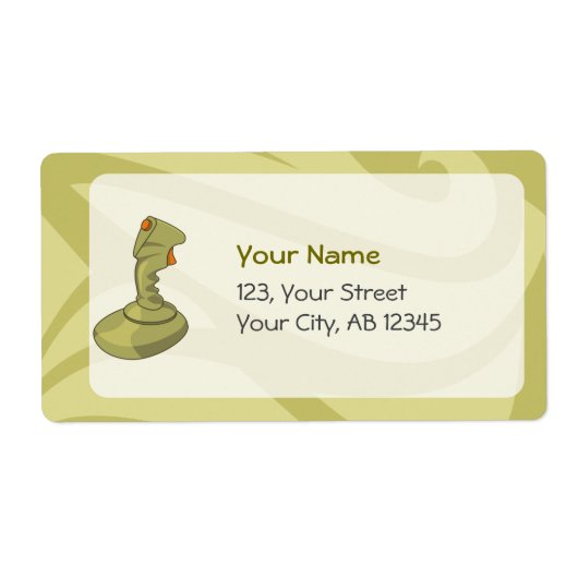 ジョイスティック ラベル (正面)