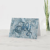 ジョイスノーフレークスブルー シーズンカード (正面)