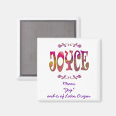 ジョイスマグネットの意味 マグネット (正面/裏面)