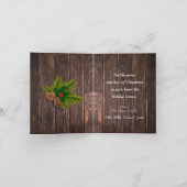 ジョイスリースホリデーカード シーズンカード (内部)