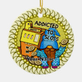 ジョイスロットカスタム格言オーナメント セラミックオーナメント (正面)