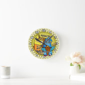 ジョイスロット格言 ラウンド壁時計 (ホーム)