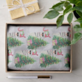 ジョイタイポグラフィ | クリスマスラマ模様 薄葉紙 (ギフト)