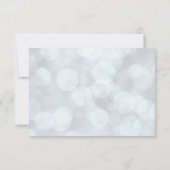 ジョイタイポグラフィ | クリスマス・ラマRSVP 出欠カード (裏面)