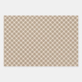 ジョイタンタータンチェックプレイドパターンクリスマス ラッピングペーパーシート (正面2)