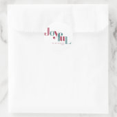 ジョイディキャンディーケーンブルゴーディホリデー ラウンドシール (バッグ)