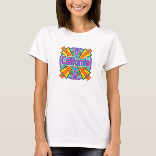 ジョイデザイン「カリフォルニア」Tシャツ Tシャツ (正面)