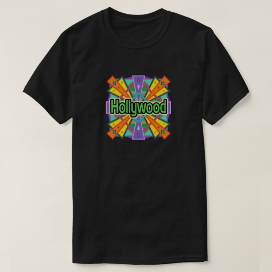 ジョイデザイン「ハリウッド」 Tシャツ (デザイン正面)