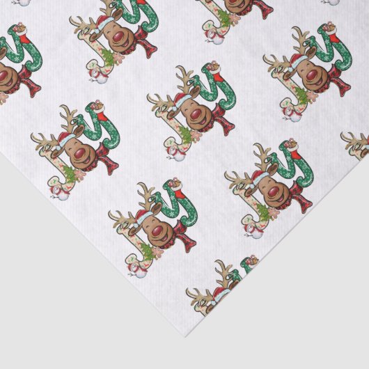 ジョイトインデアおもしろいクリスマスホリデー 薄葉紙 (詳細)