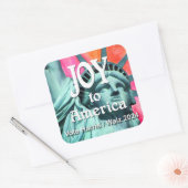 ジョイトゥアメリカハリスワルツ スクエアシール (封筒)