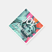 ジョイトゥアメリカハリスワルツ スタンダードカクテルナプキン (角)