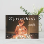 ジョイトゥザワールドフォトクリスマスホリデーアクアブルー シーズンカード (スタンド正面)