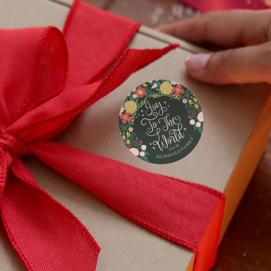 ジョイトゥザワールドフローラガーデンエレガント ラウンドシール