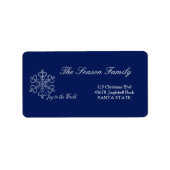 ジョイトゥザワールドホリデイ住所 シール (正面)