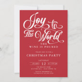 ジョイトゥザワールドホリデーカクテルパーティー 招待状 (正面)
