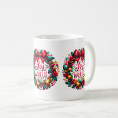 ジョイトゥザワールドリースマグカップ コーヒーマグカップ (正面右)