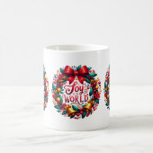 ジョイトゥザワールドリースマグカップ コーヒーマグカップ (中央)