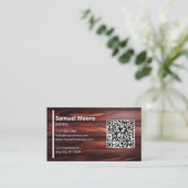 ジョイナリーテンプレートデザイン木工 名刺 (スタンド正面)