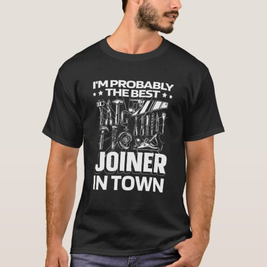 ジョイナ工具木工大工ジョイナリー Tシャツ (正面)