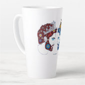 ジョイナ7 カフェラテマグ (左アングル)