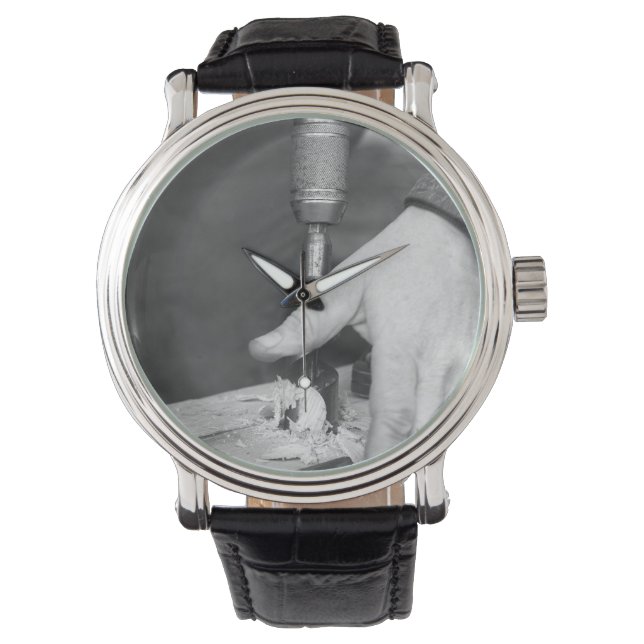 ジョイナ/木工時計 腕時計 (正面)