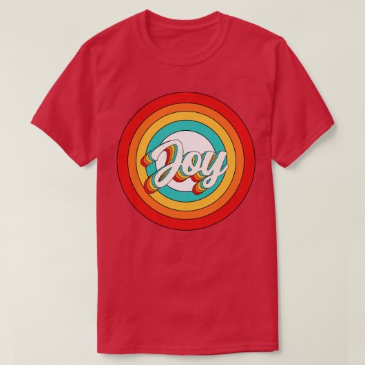 ジョイネームシャツヴィンテージジョイサークル Tシャツ (デザイン正面)