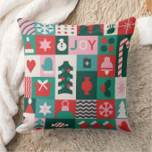 ジョイバウハウスクリスマスフェスティバルホリデイズ クッション (ブランケット)