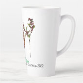 ジョイパーソナライズされたキャンディーオーナメントホリーラテm カフェラテマグ (右)