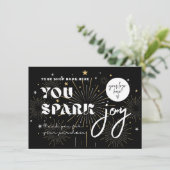 ジョイビジネスブランディングショップありがとう商品カード 招待状 (スタンド正面)