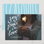 ジョイピースラブスクリプトホお洒落リデーフォト シーズンカード (正面/裏面)