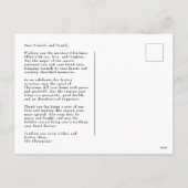 ジョイピースラブホリデーフォトポストカード シーズンポストカード (裏面)