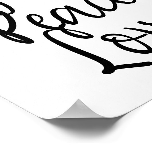 ジョイピースラブ感動的引用文 ポスター (角)