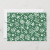 ジョイフェスティバルホリーベリーリースクリスマスグリーティング シーズンカード (裏面)