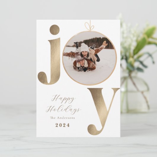 ジョイフォトホリデーカード シーズンカード (スタンド正面)