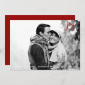 ジョイフォトホリデーカード(封筒付き) シーズンカード (正面/裏面)