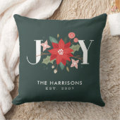 ジョイフラリッシュカスタムフローラホリディピローグリーン クッション (ブランケット)