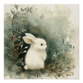 ジョイフルジャンパーズ:ちょっとした遊び心のバニー ポスター