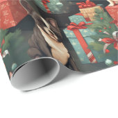 ジョイフルンキーホリデー ラッピングペーパー (ロールコーナー)