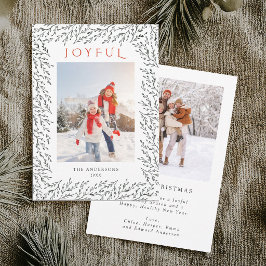 ジョイフル ディープ モス ボタニカル クリスマス 2 枚の写真