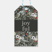 ジョイフル ボタニカル クリスマス ギフトタグ (正面)