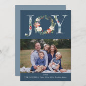 ジョイフローラリースクリスマスフォトカード シーズンカード (正面/裏面)