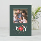 ジョイフローリッシュラベルホリデーカードパイン シーズンカード (スタンド正面)