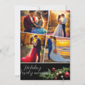 ジョイブメリーラブモーメントフラットホリデーカード シーズンカード (裏面)