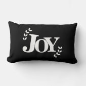 ジョイブラックアンドホワイトクラシック ランバークッション (正面)
