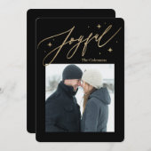 ジョイブルタイムズ1フォトホリデーカード シーズンカード (正面/裏面)