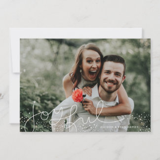 ジョイブル魔法ホリデーフォトカード シーズンカード