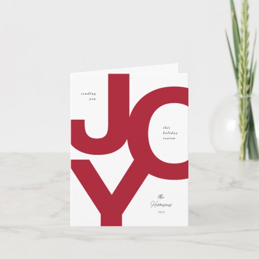 ジョイホはっきりしたリデーノンフォトカード シーズンカード (正面)